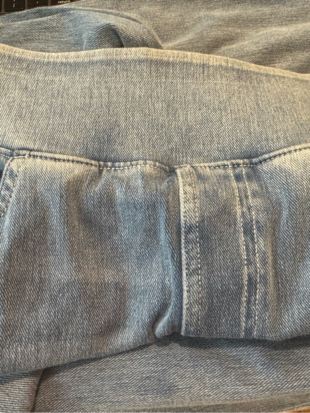 NWT Halara Flex High Waisted Baggy Wide Leg Jeans Size M Tall - Picture 5 of 9